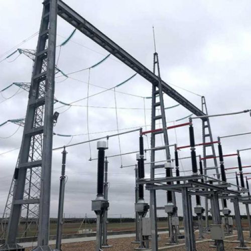 complete electrical substation