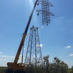 Tower for power lines