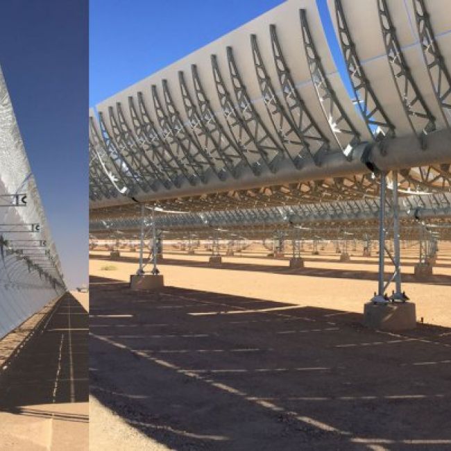 Ingeniería energía solar de concentración